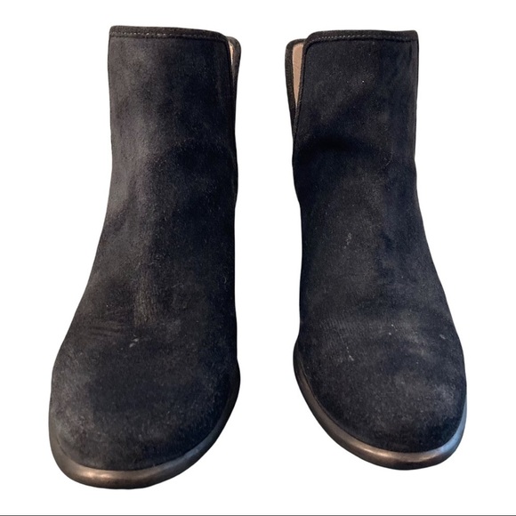 Hinge sz 7 black suede ankle booties - Picture 3 of 16